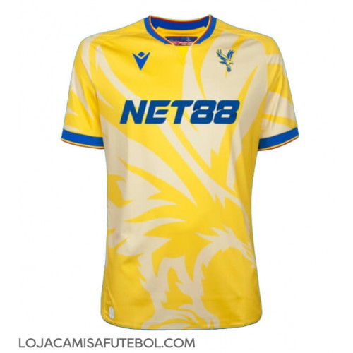 Camisa de Futebol Crystal Palace Equipamento Secundário 2024-25 Manga Curta